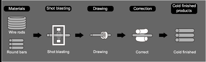 Schematic process diagram